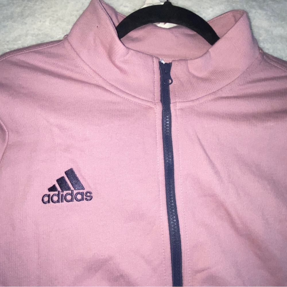 adidas Pink Jacket with Black Accents - Picture 4 of 4